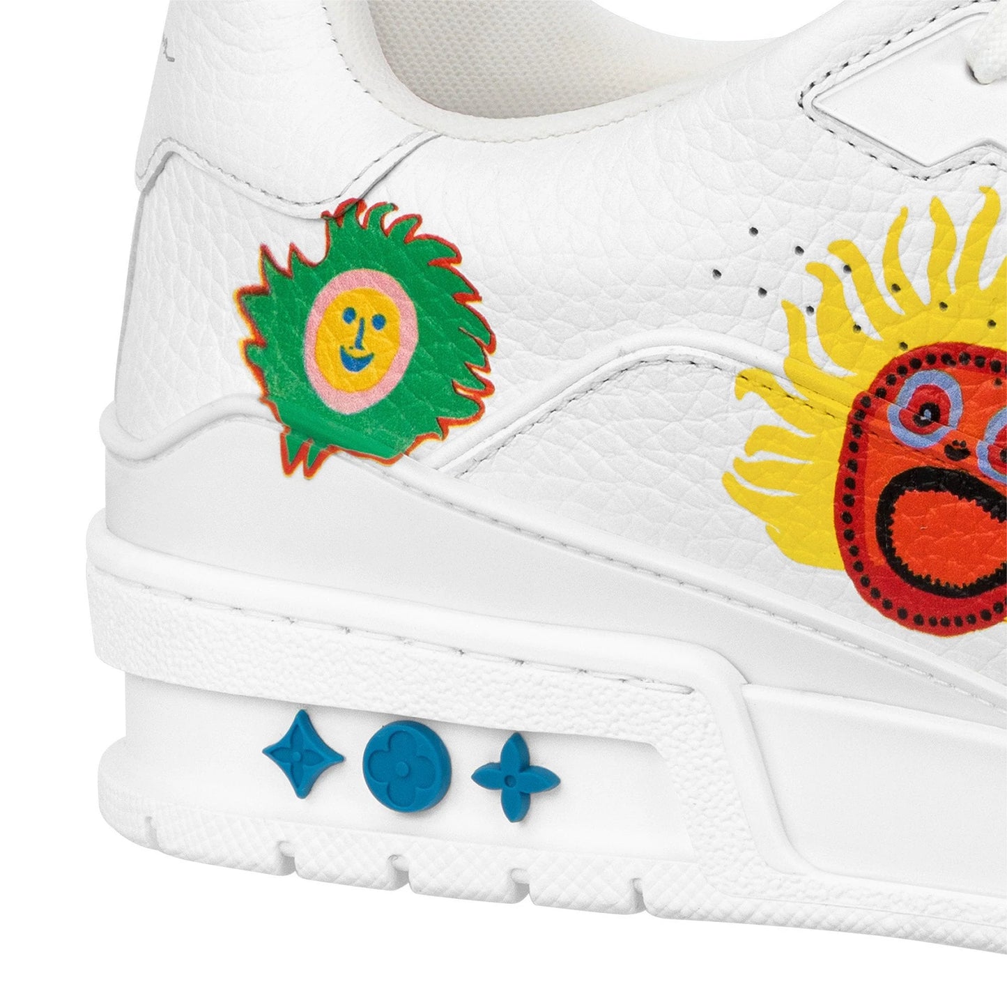 Louis Vuitton x Yayoi Kusama Trainer White Print