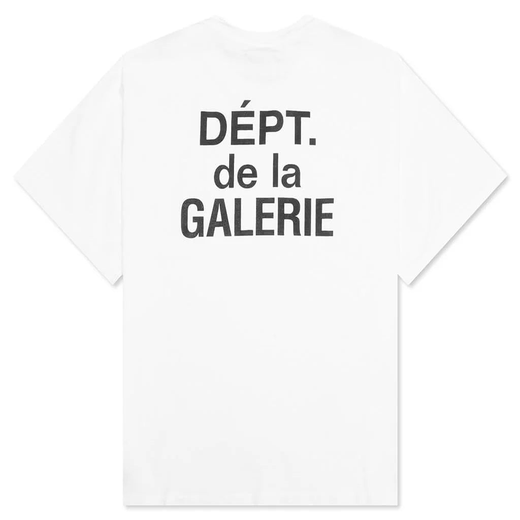 French Tee White