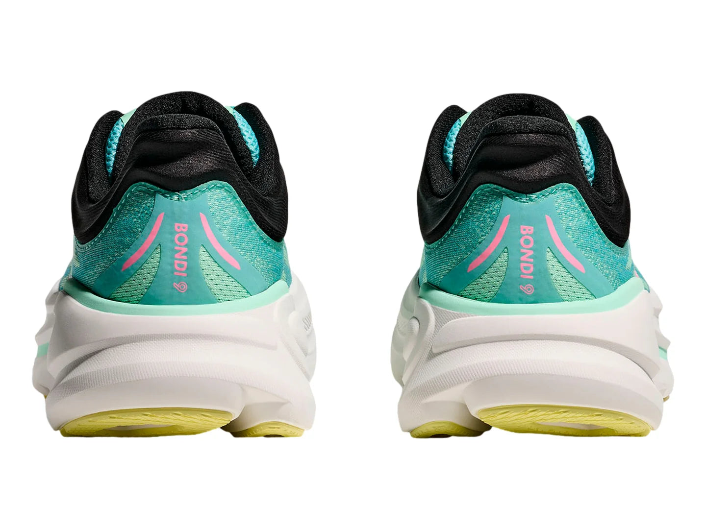 Tenis HOKA Bondi 9 Blue Spark Mint Fluorite para Mujer