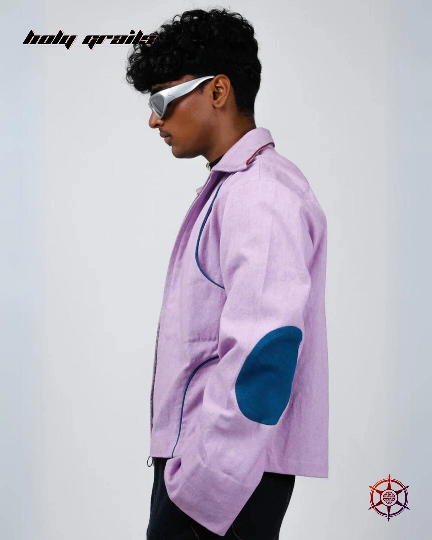 Orchid Haze Panel Shacket HG x Duskin