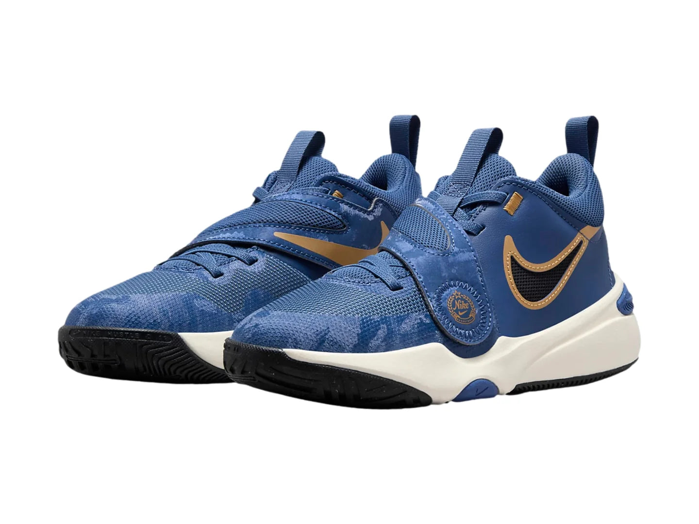 Tenis Nike Team Hustle D 11 KC Azul Marino para Niño