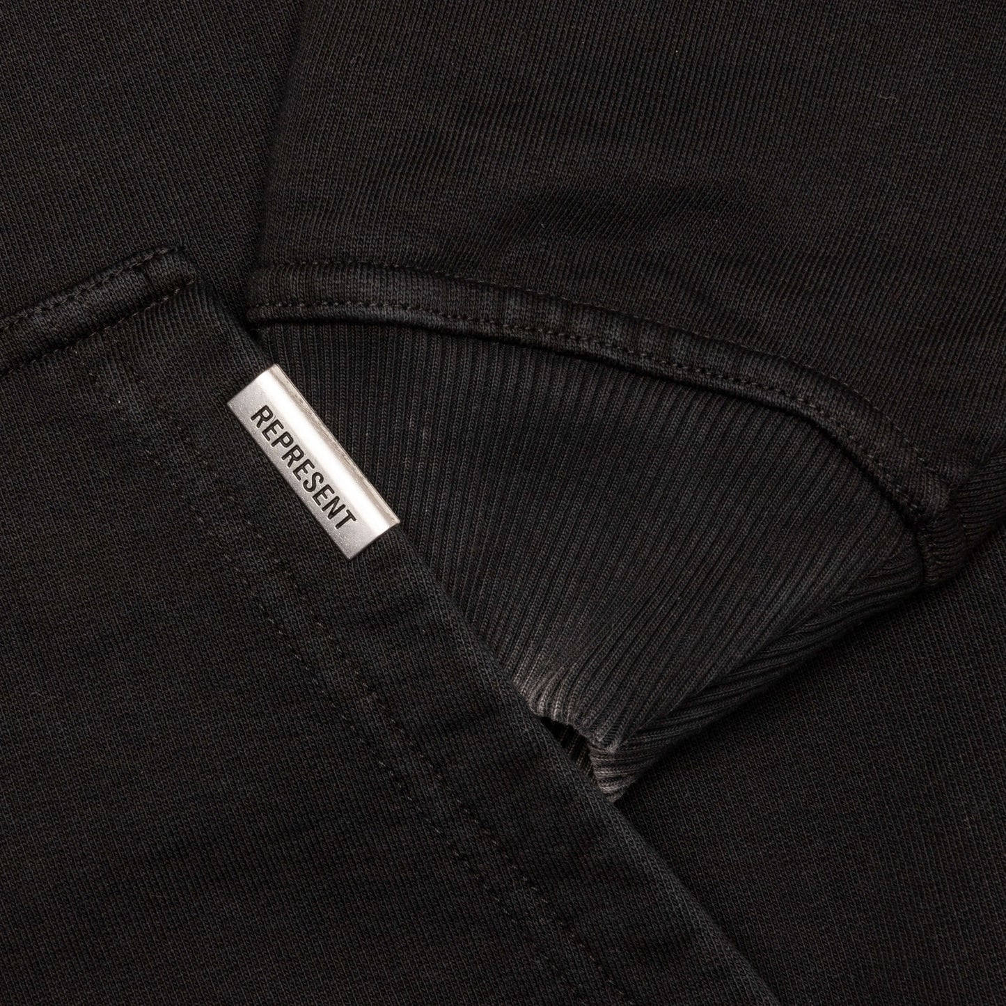 Crest Hoodie Vintage Black