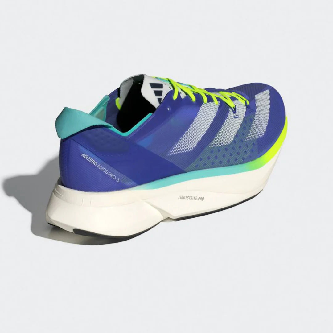 Adidas Adizero Adios Pro 3 Azul Royal Verde Neon