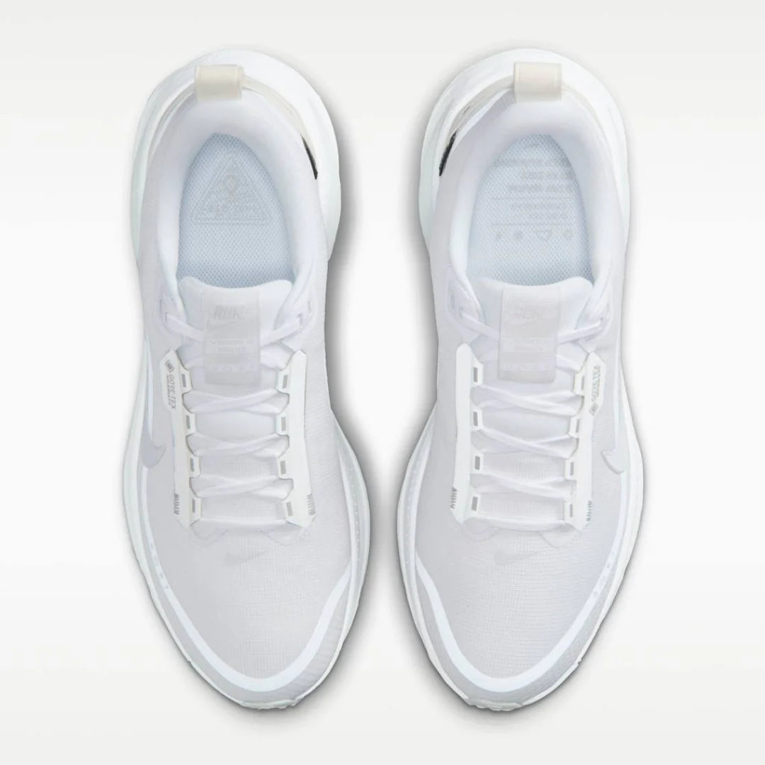 Nike Vomero 18 GORE TEX Branco Cinza Metálico