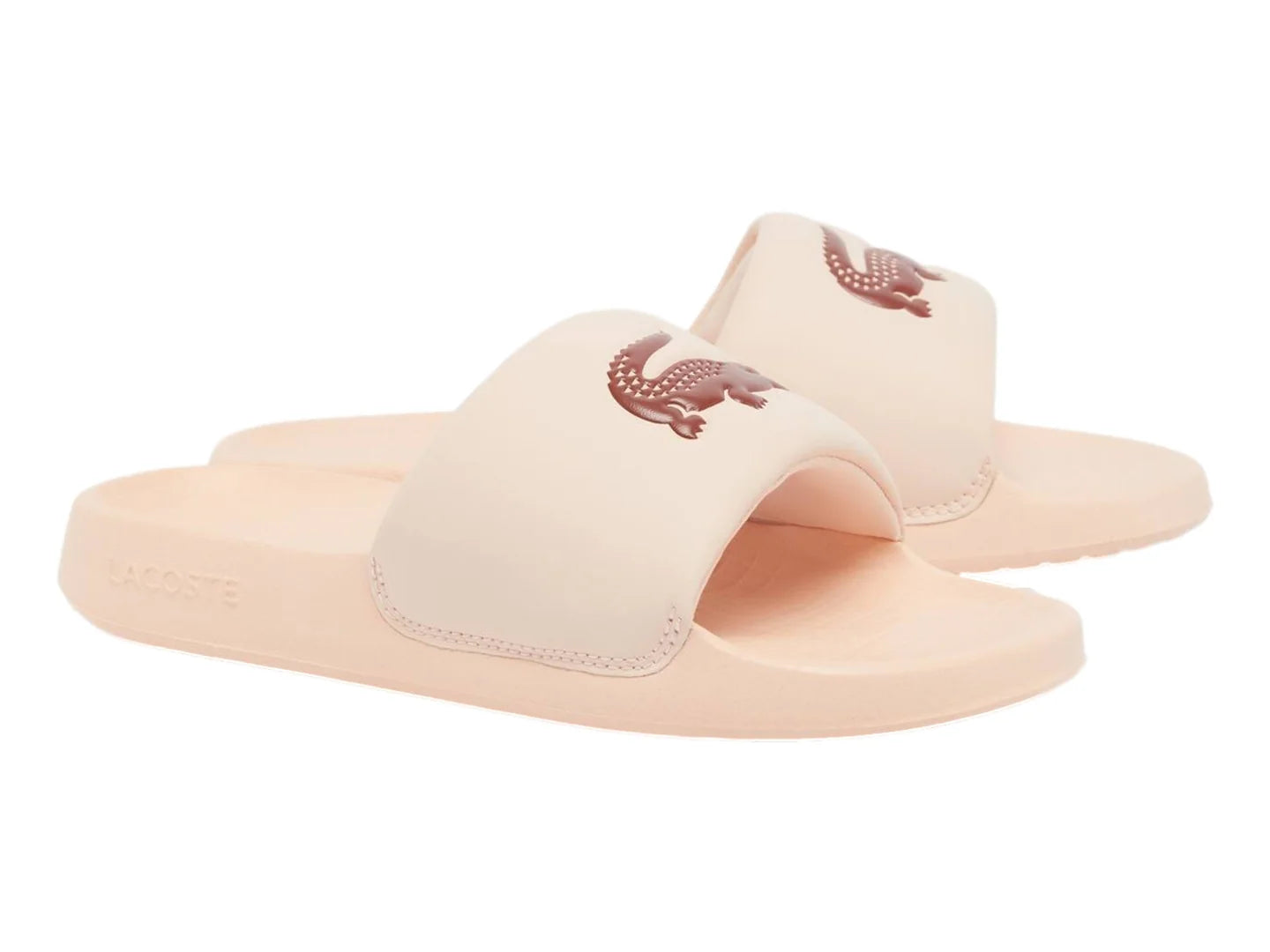 Sandalias Lacoste Serve Slide 10 Rosa para Mujer