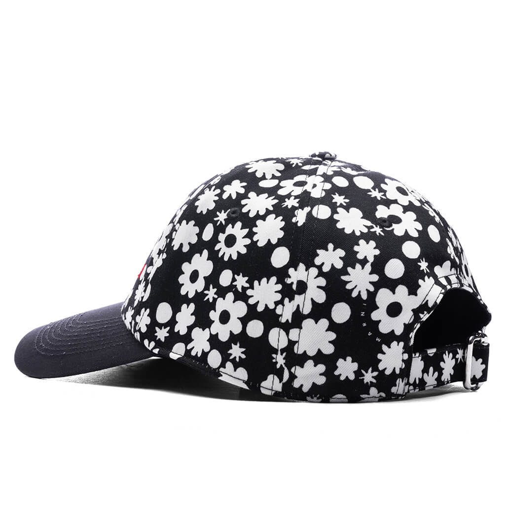 Pop Fields Cotton Twill Baseball Cap Black