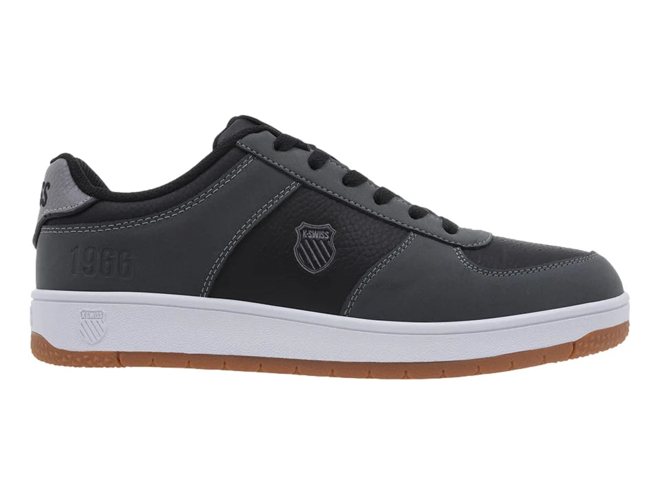 Tenis K Swiss Admiral Negro y Gris para Hombre