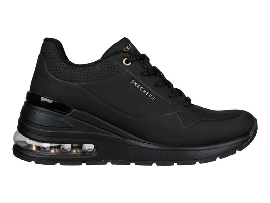 Tenis Skechers Million Air One Negros para Mujer