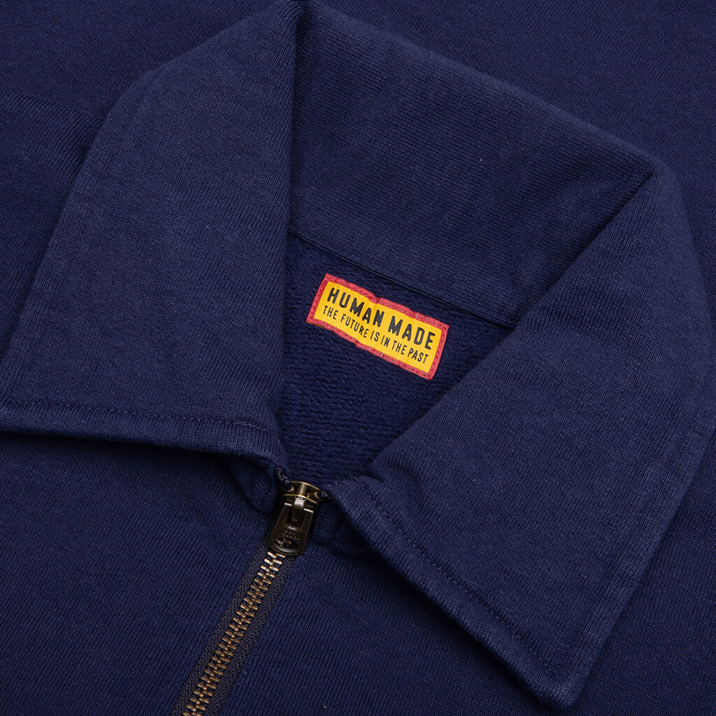 Half Zip Sweatshirt Navy