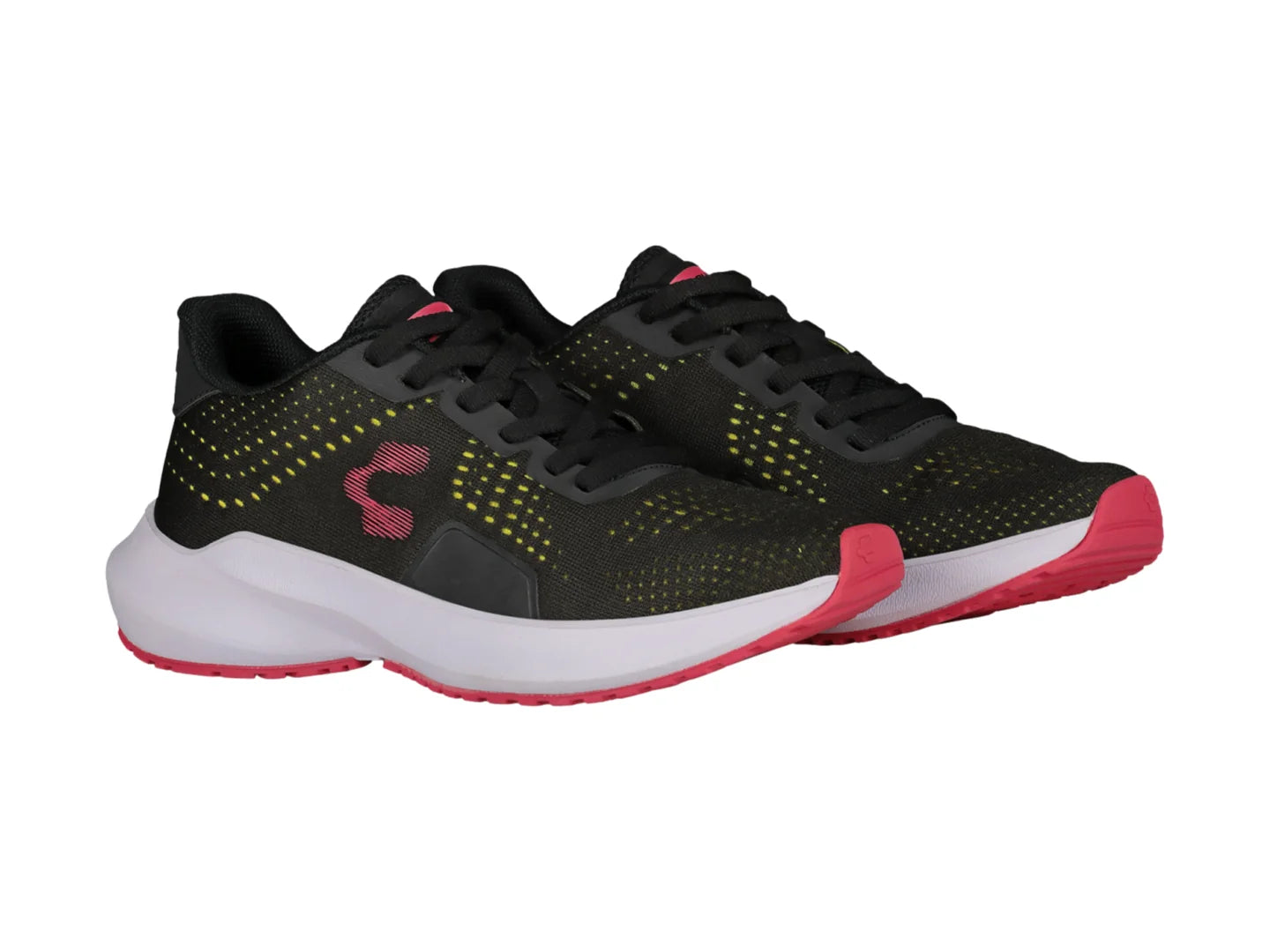 Tenis Charly Negro con Fucsia para Mujer