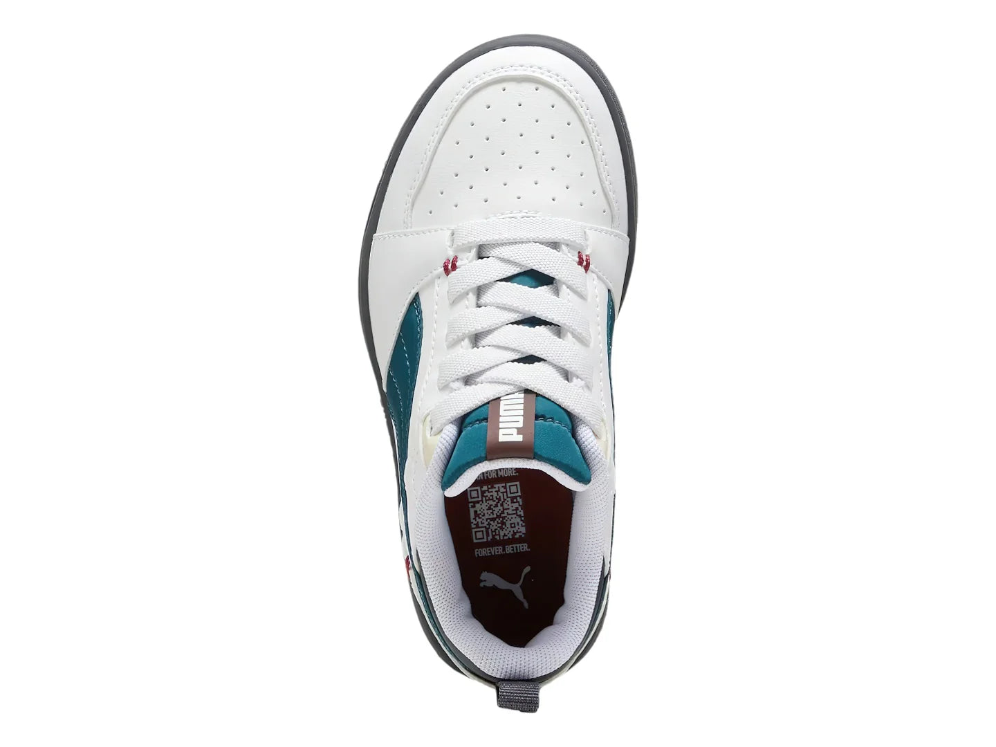 Tenis PUMA Rebound V6 Lo Mid 90s Blancos para Niño