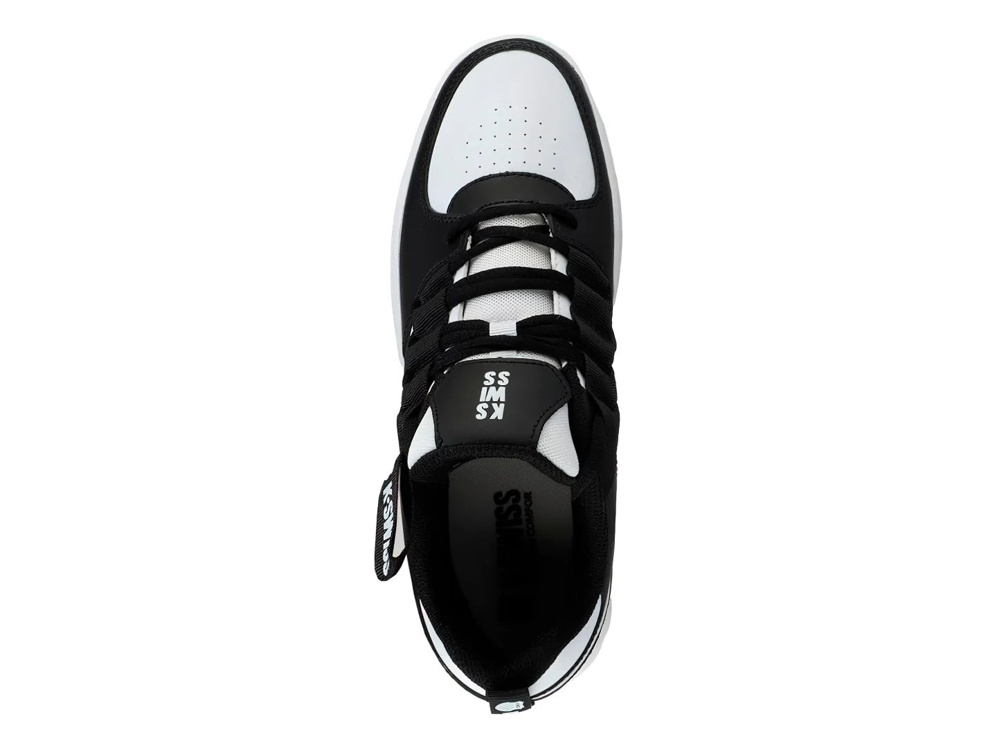 Tenis K SWISS Roof Blanco y Negro para Hombre