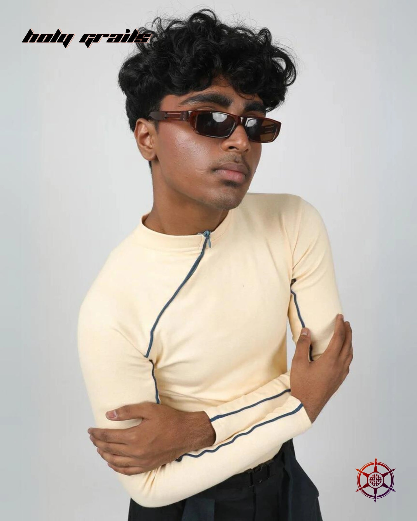 Creamy Coal Zip Top HG x Duskin
