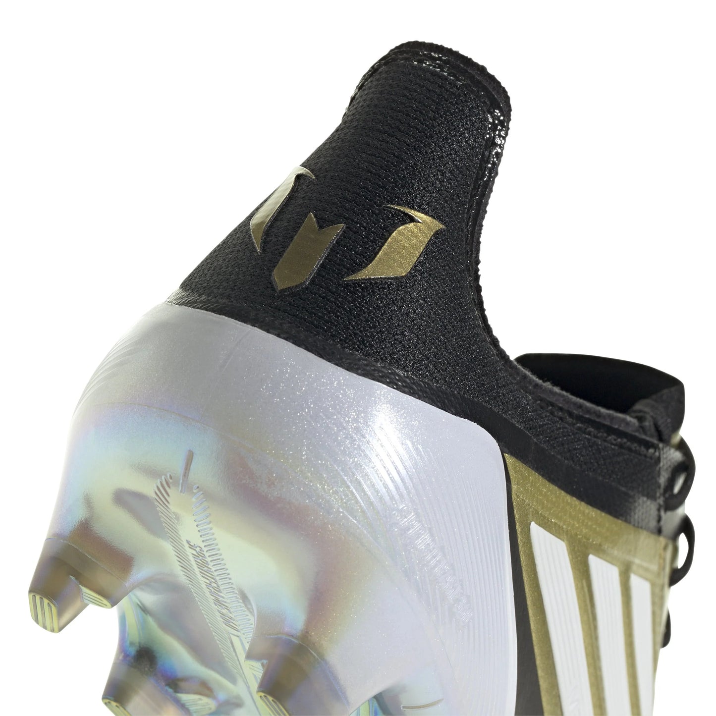 adidas F50 Elite FG Messi Firm Ground Soccer Cleats Gold White Black