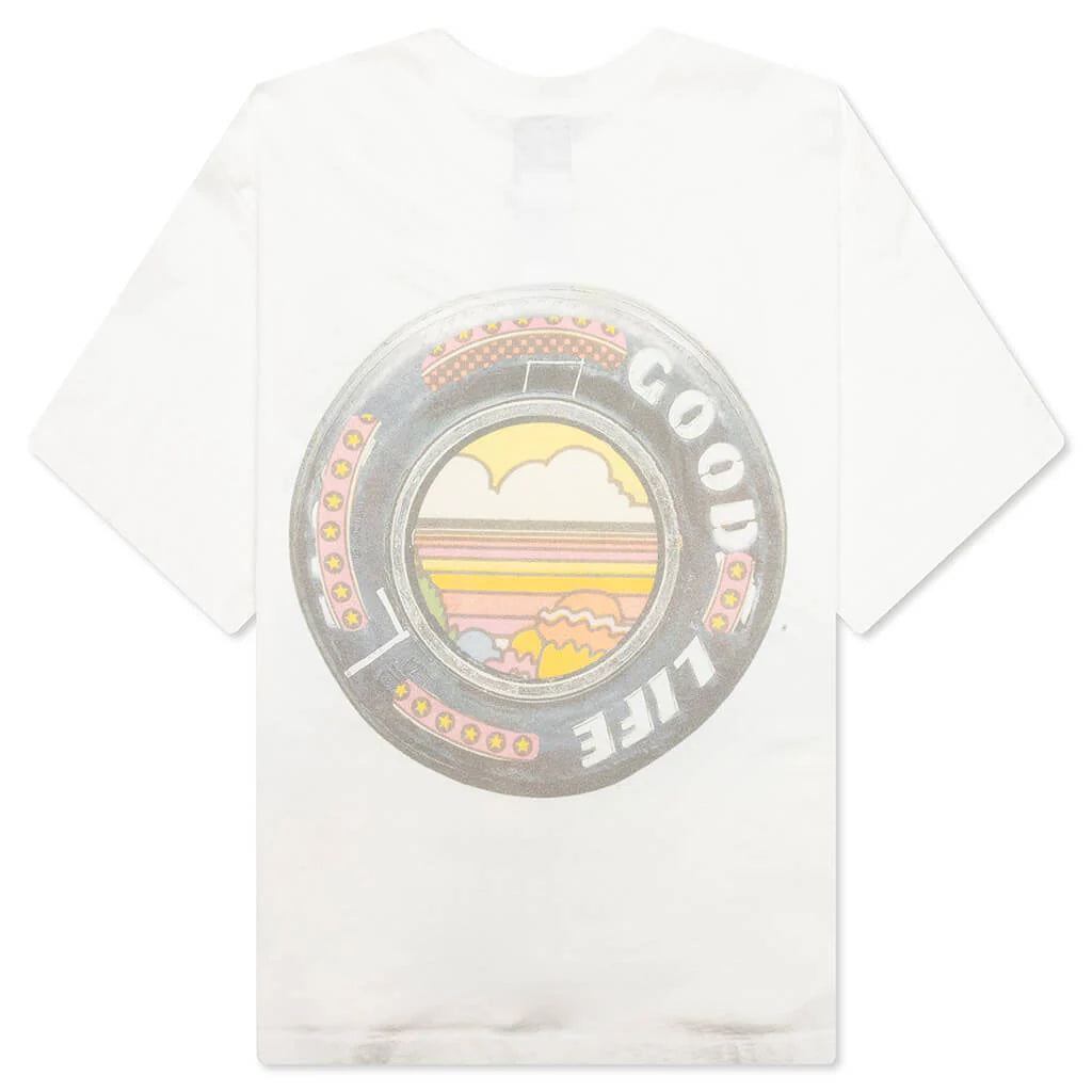 Feature x CRTFD Wellness Racing T Shirt White