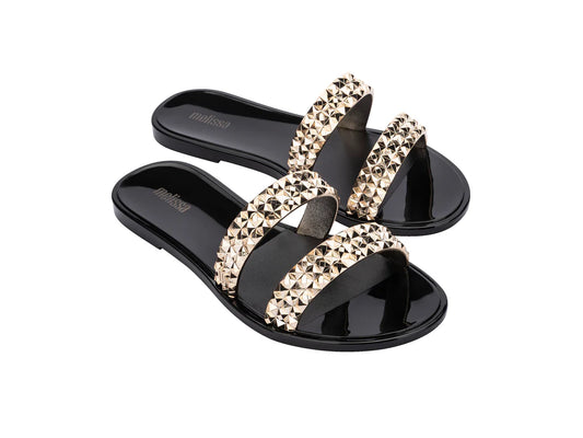 Sandalias Melissa Bling Negro para Mujer