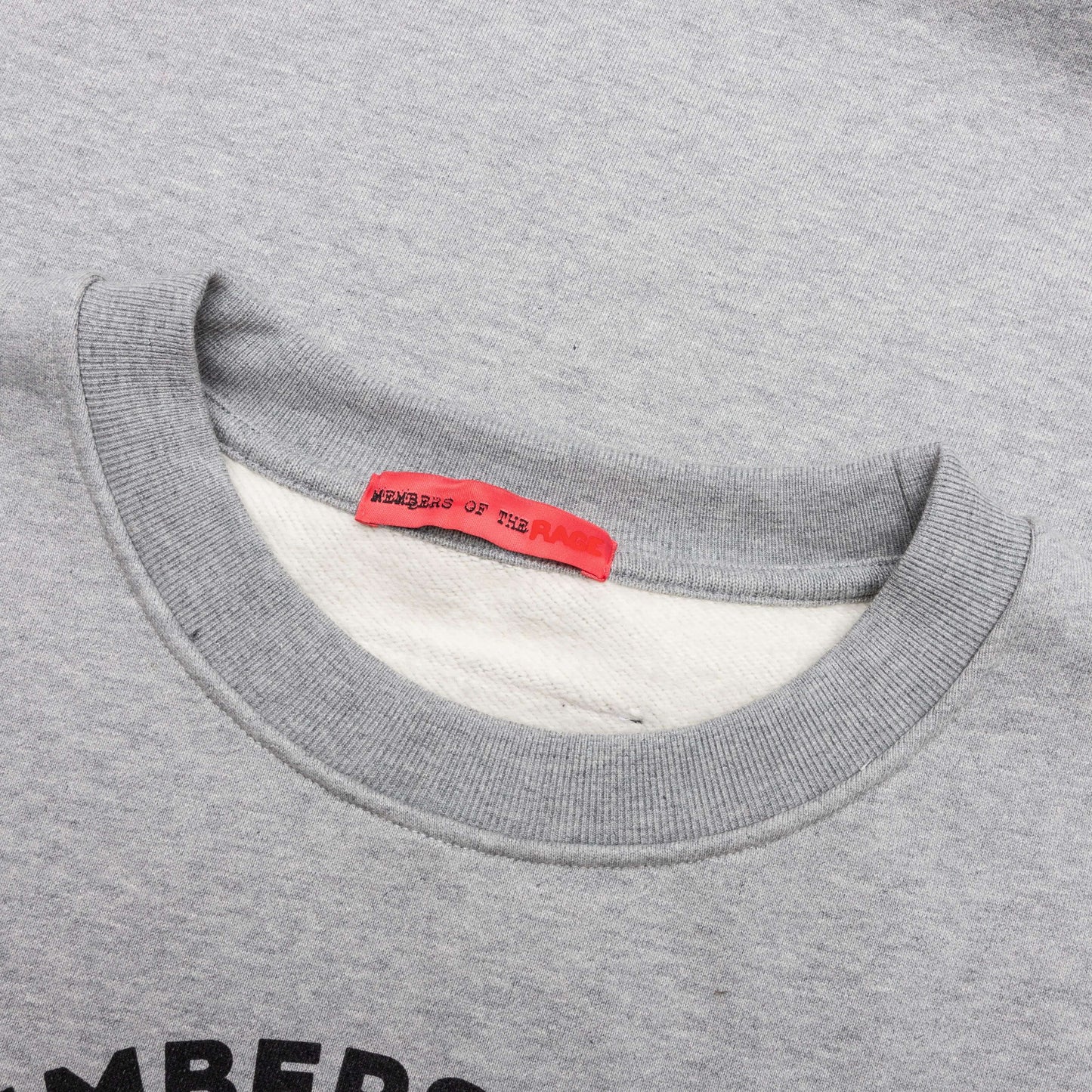 Oversized Planet Crewneck Heather Grey