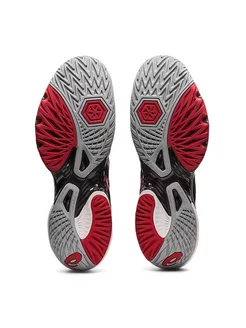 Tênis Asics Metarise 1 Preto Vermelho