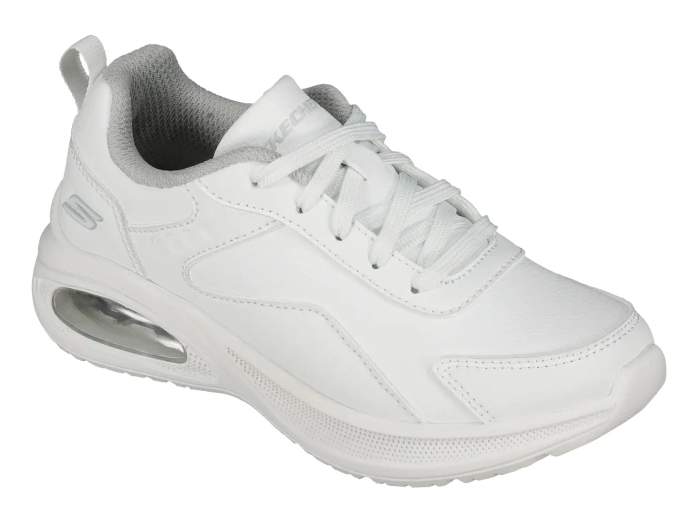 Tenis Skechers Microspec Max Advance Blanco para Niño