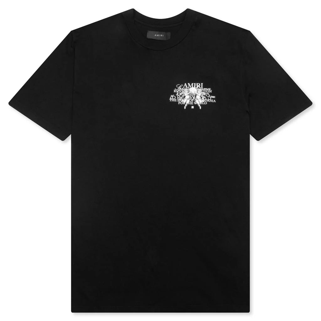 Cherub Text Tee Black
