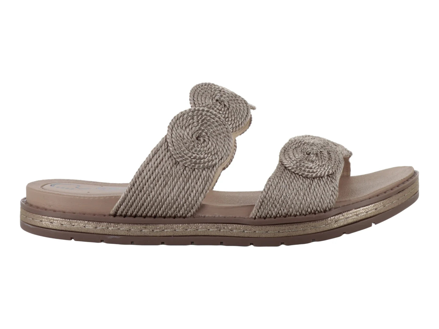 Sandalias Nomadas Color Bronce para Mujer