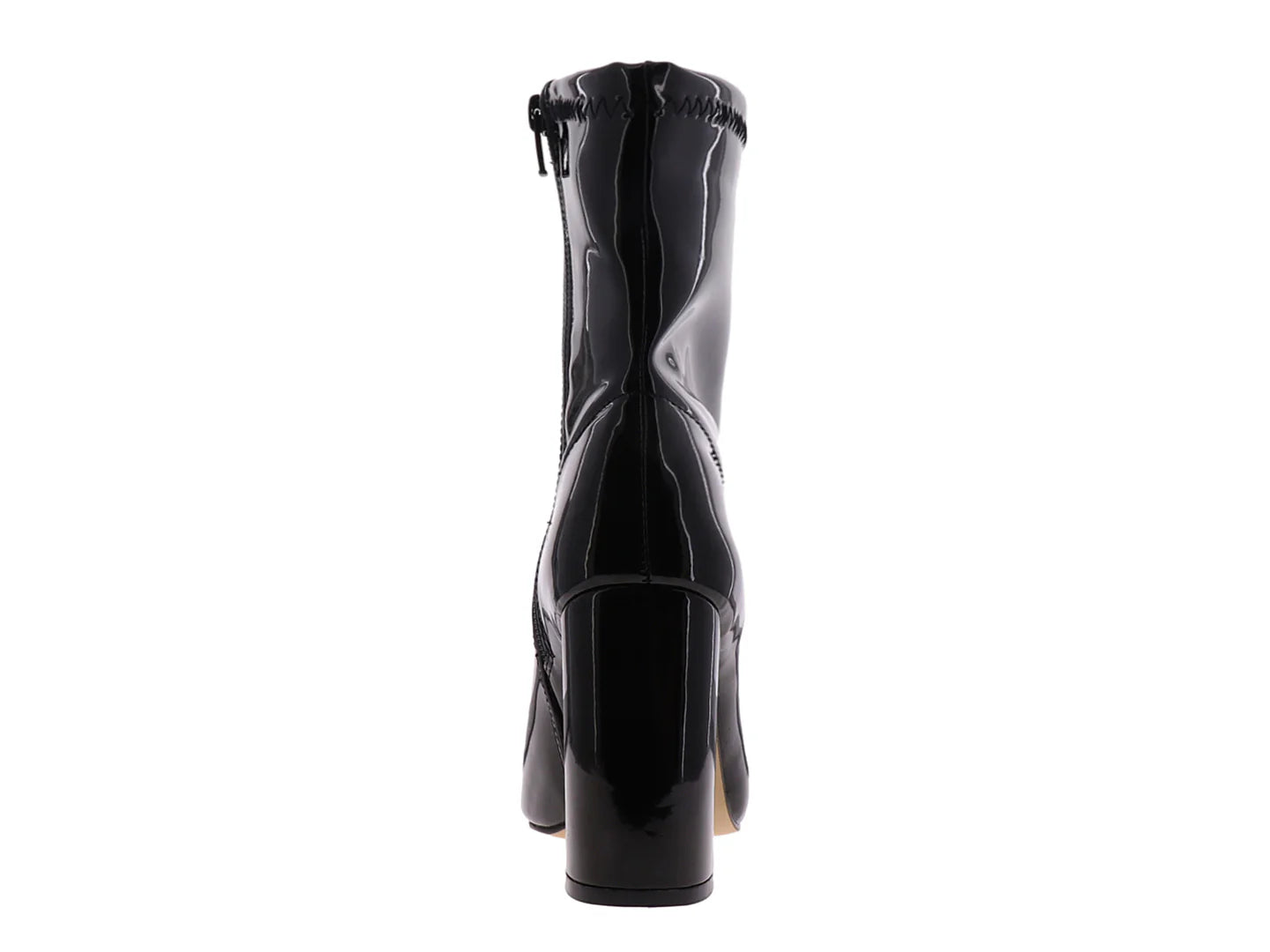 Botines Senties de Charol Negro para Mujer