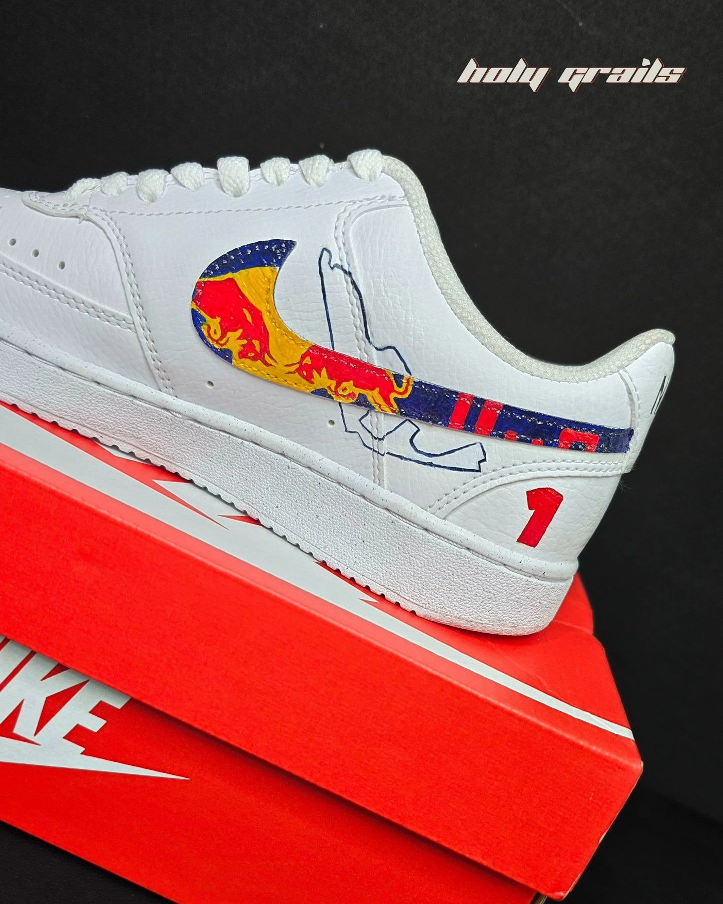 Air Force 1 x Speed with Red Bull