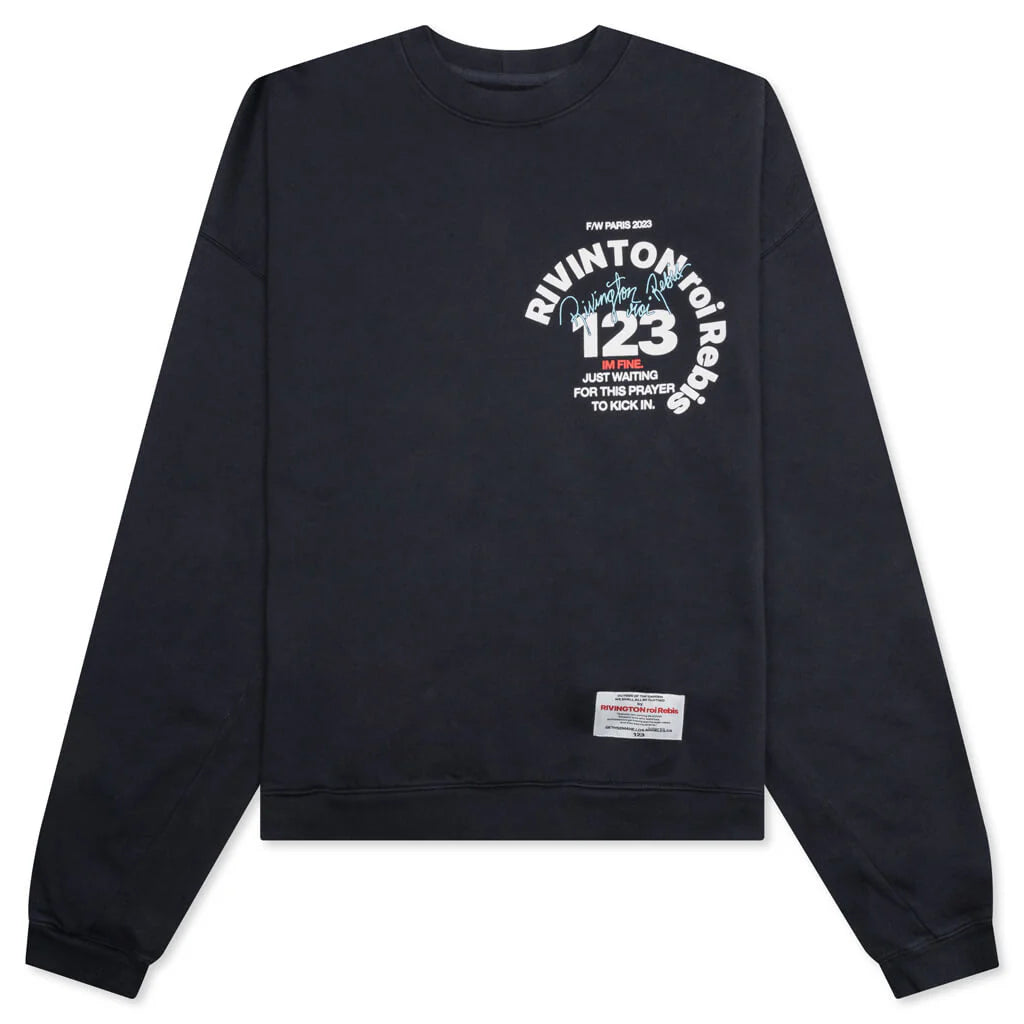 CVA Paris Crewneck Black