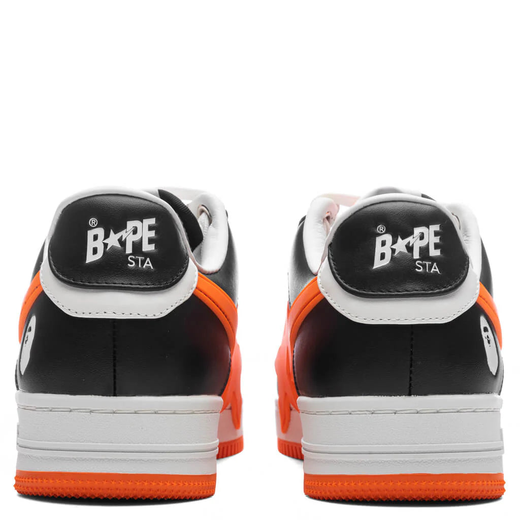Womens Bape STA OS 2 Black Orange