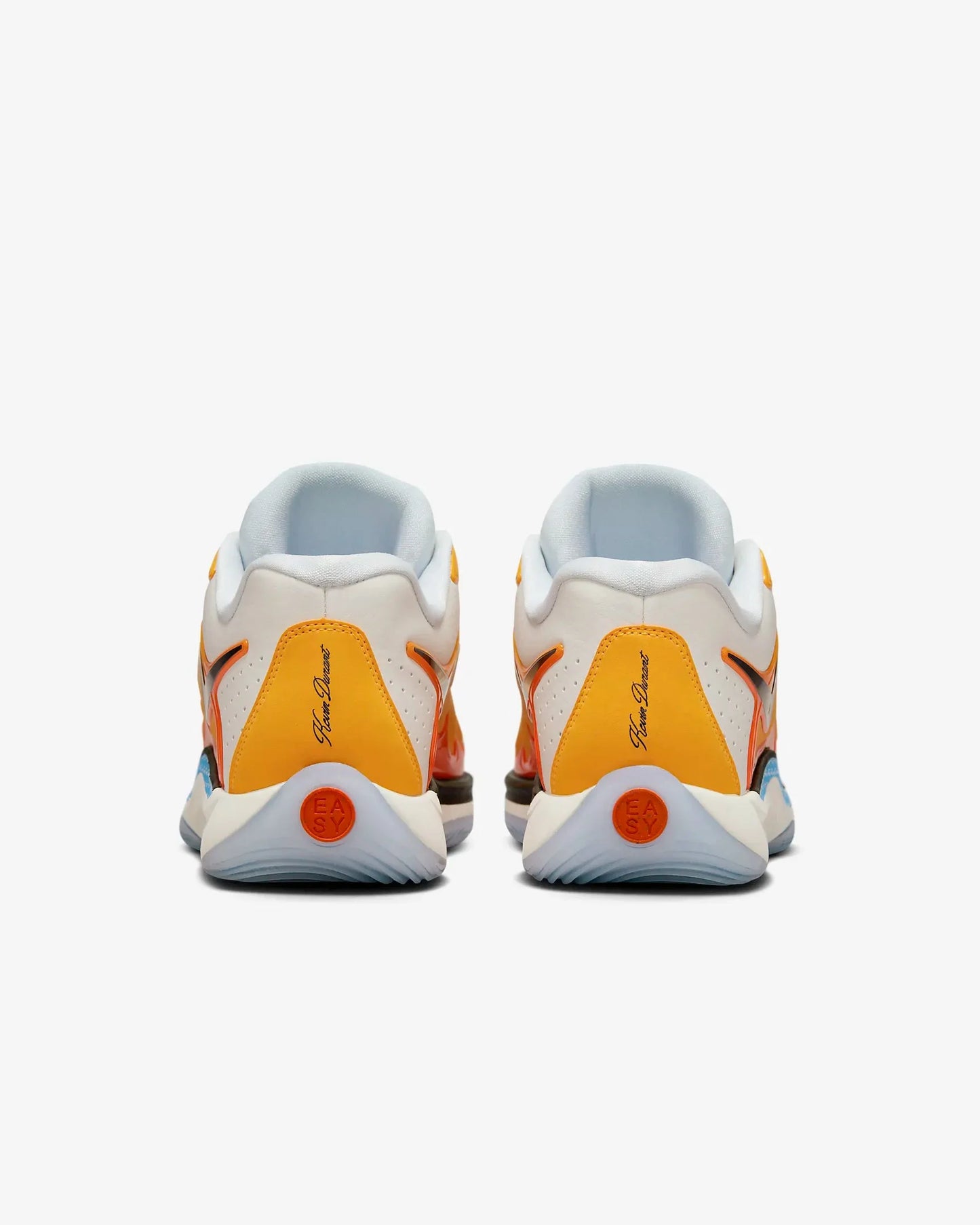 Tenis Nike KD17 Branco Laranja