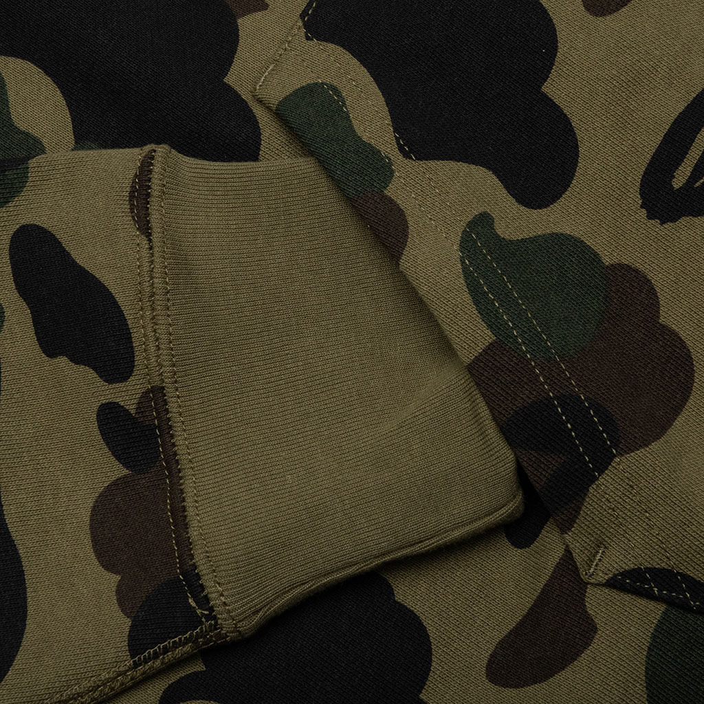 1st Camo College Pullover Hoodie Green