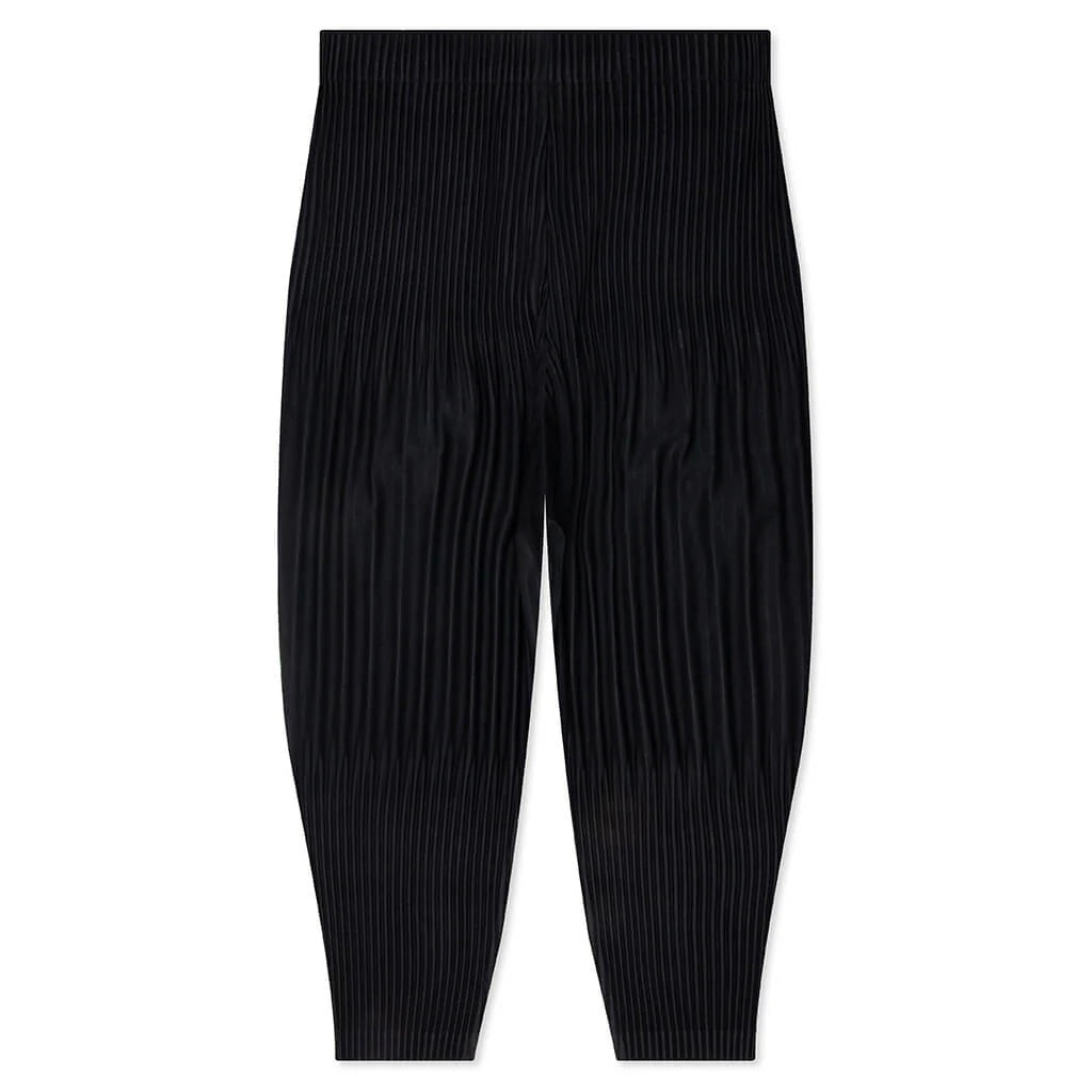 Basics Pleated Pants Black