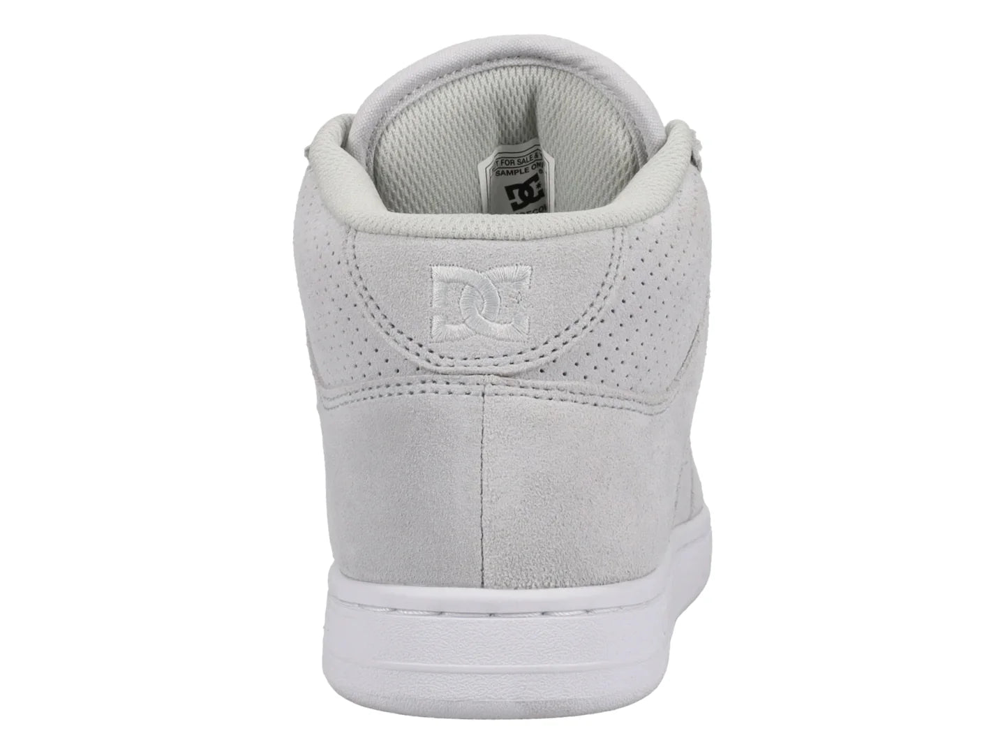 Tenis DC Shoes Manteca 4 Mid Gris Claro para Mujer
