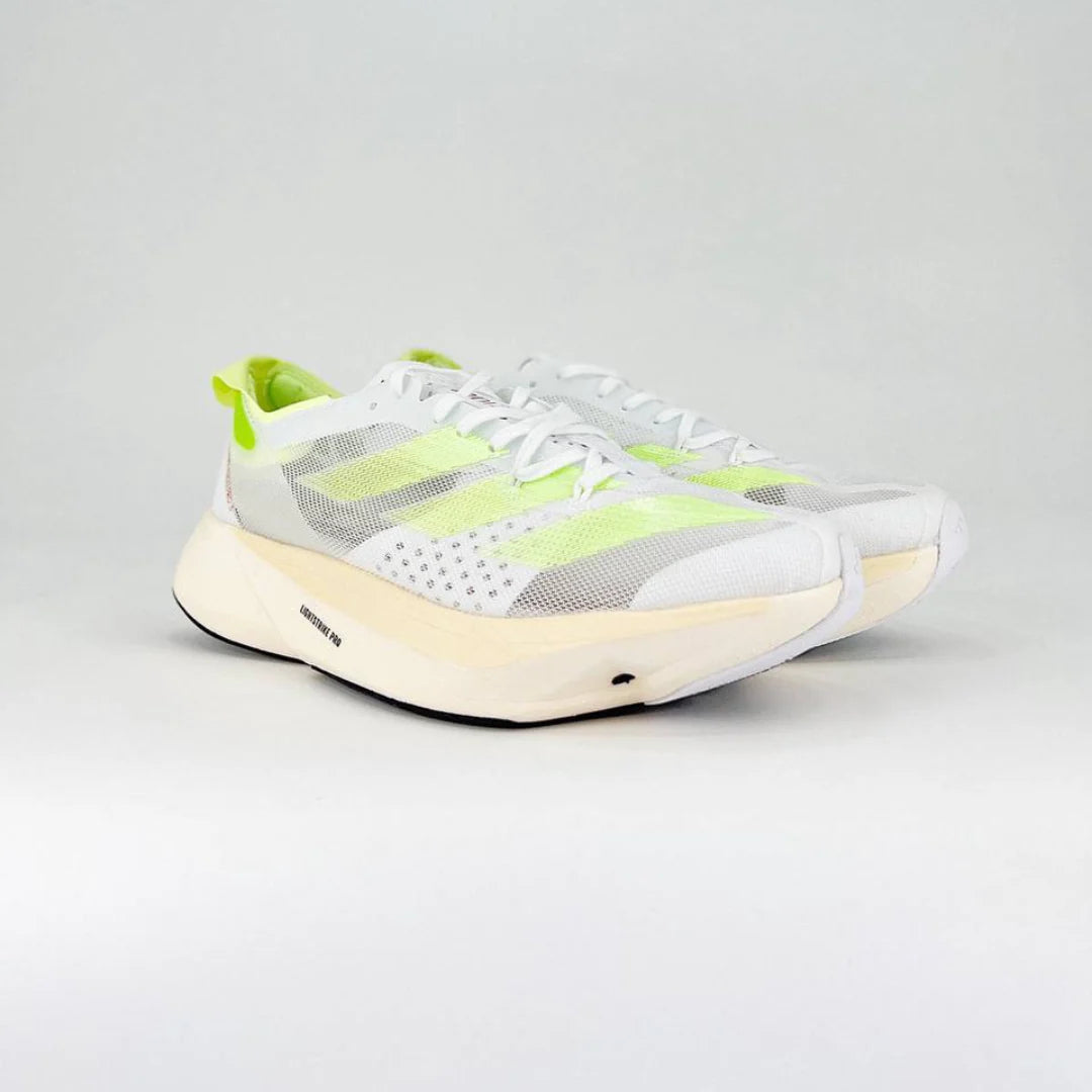 Adidas Adizero Adios Pro 3 Branco Verde Neon