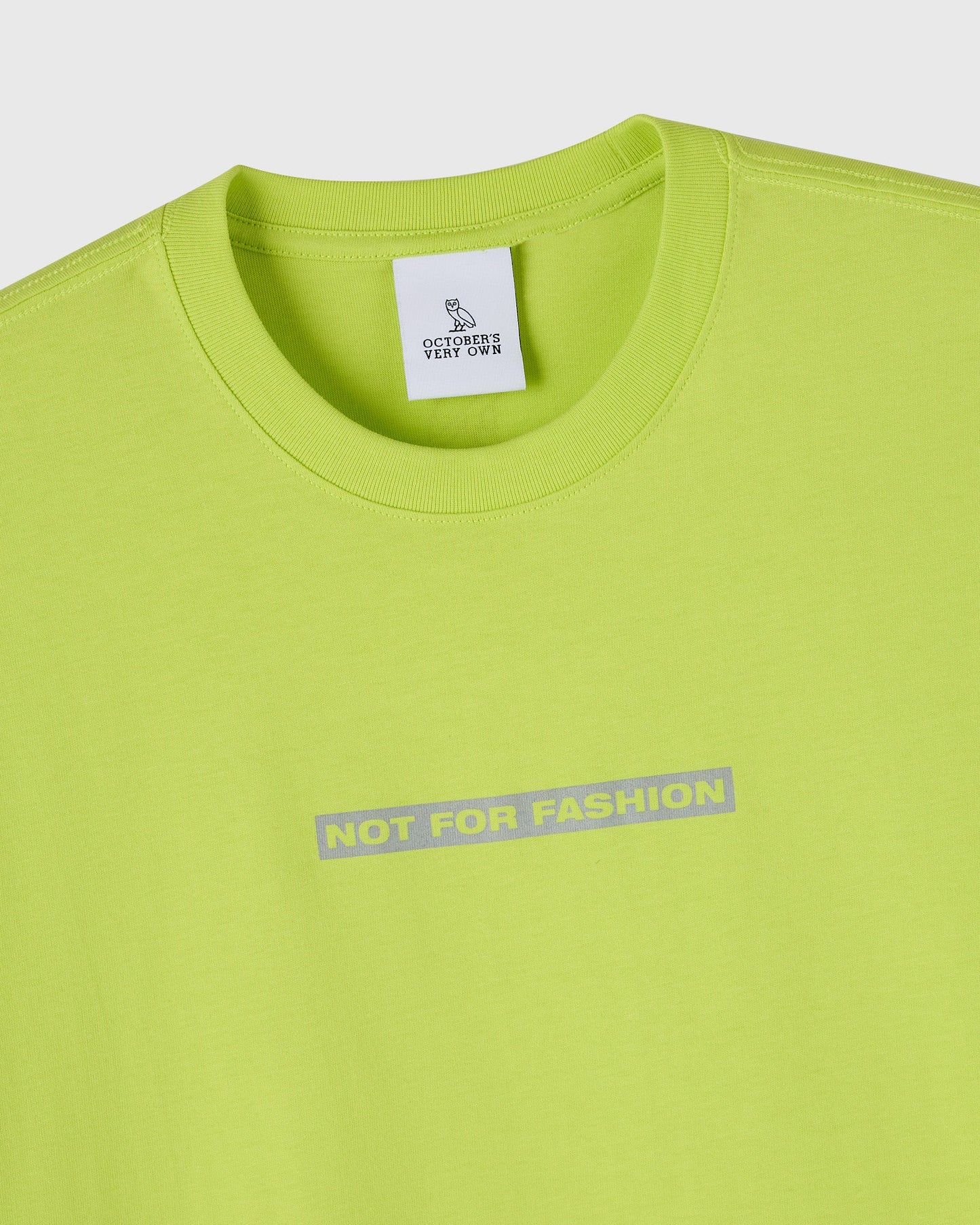 Not For Fashion Tee Lime