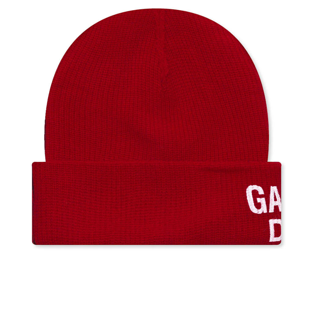 Topanga Beanie Black Red