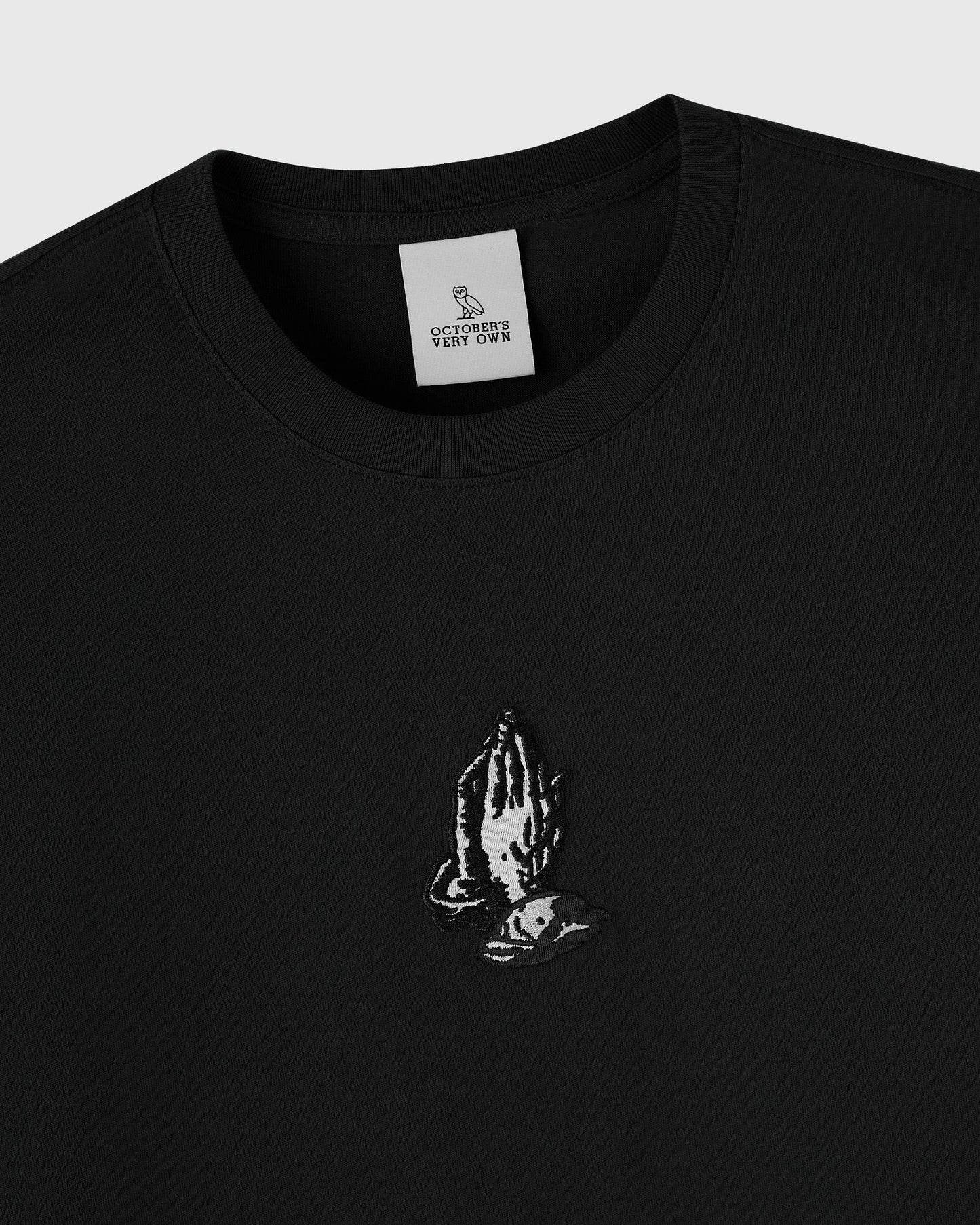 6 Gold Long Sleeve Tee Black