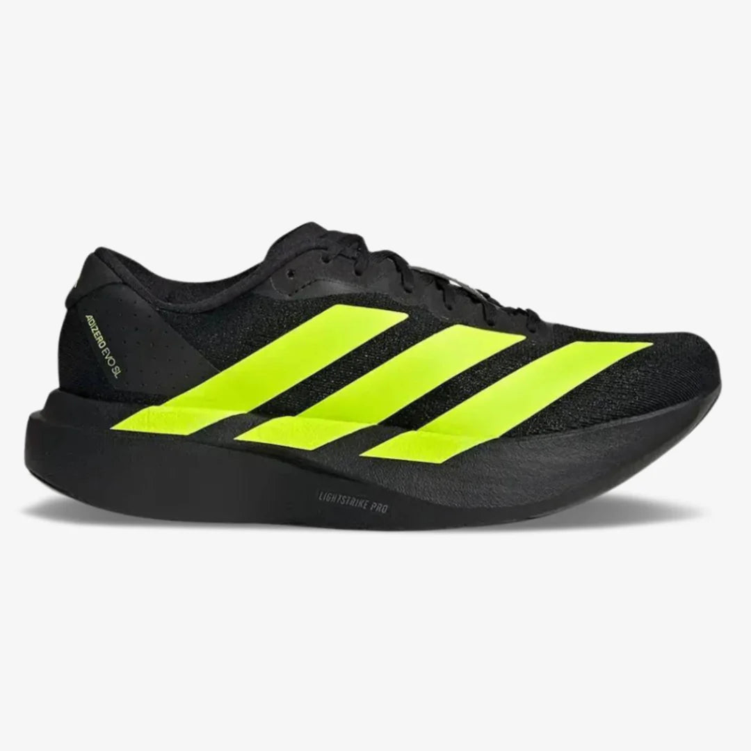 Tênis Adidas Adizero Evo SL Preto Verde Neon