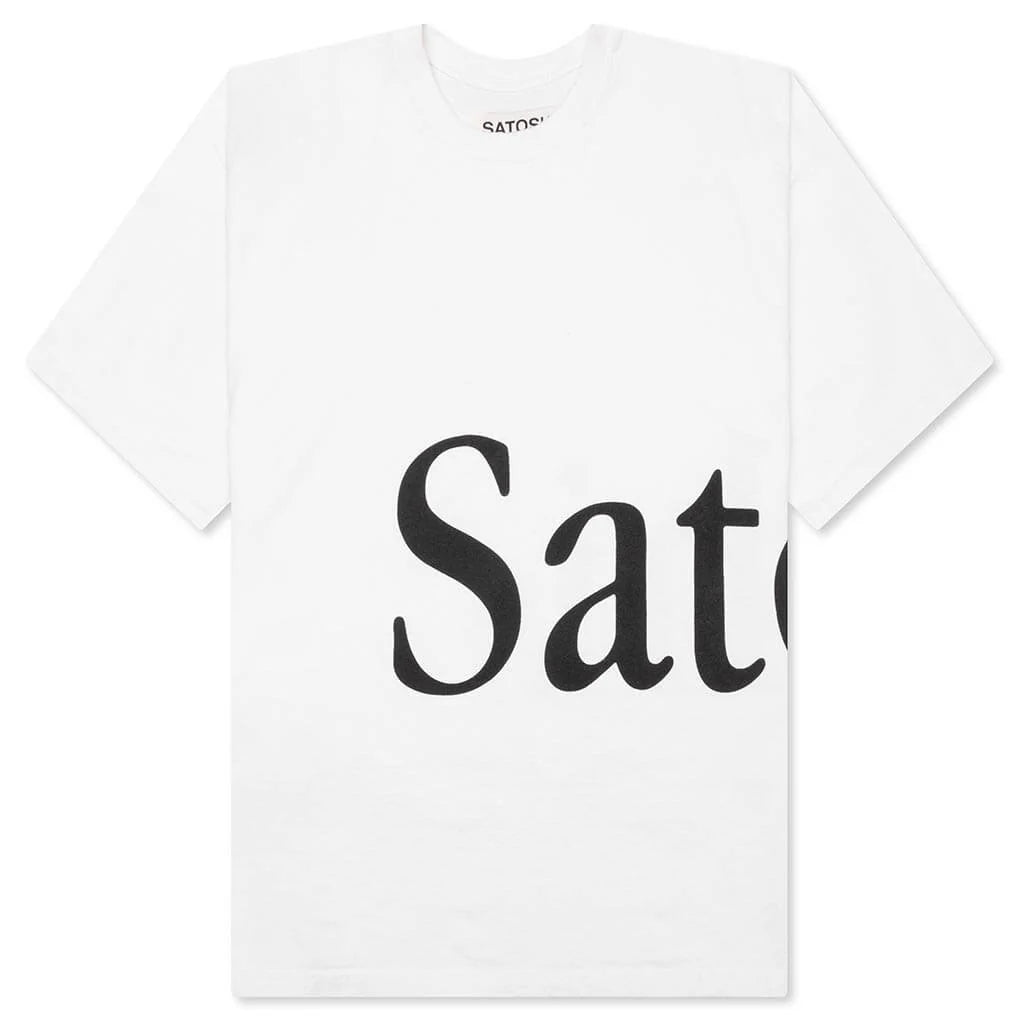 Satoshi Wrap Around Tee White
