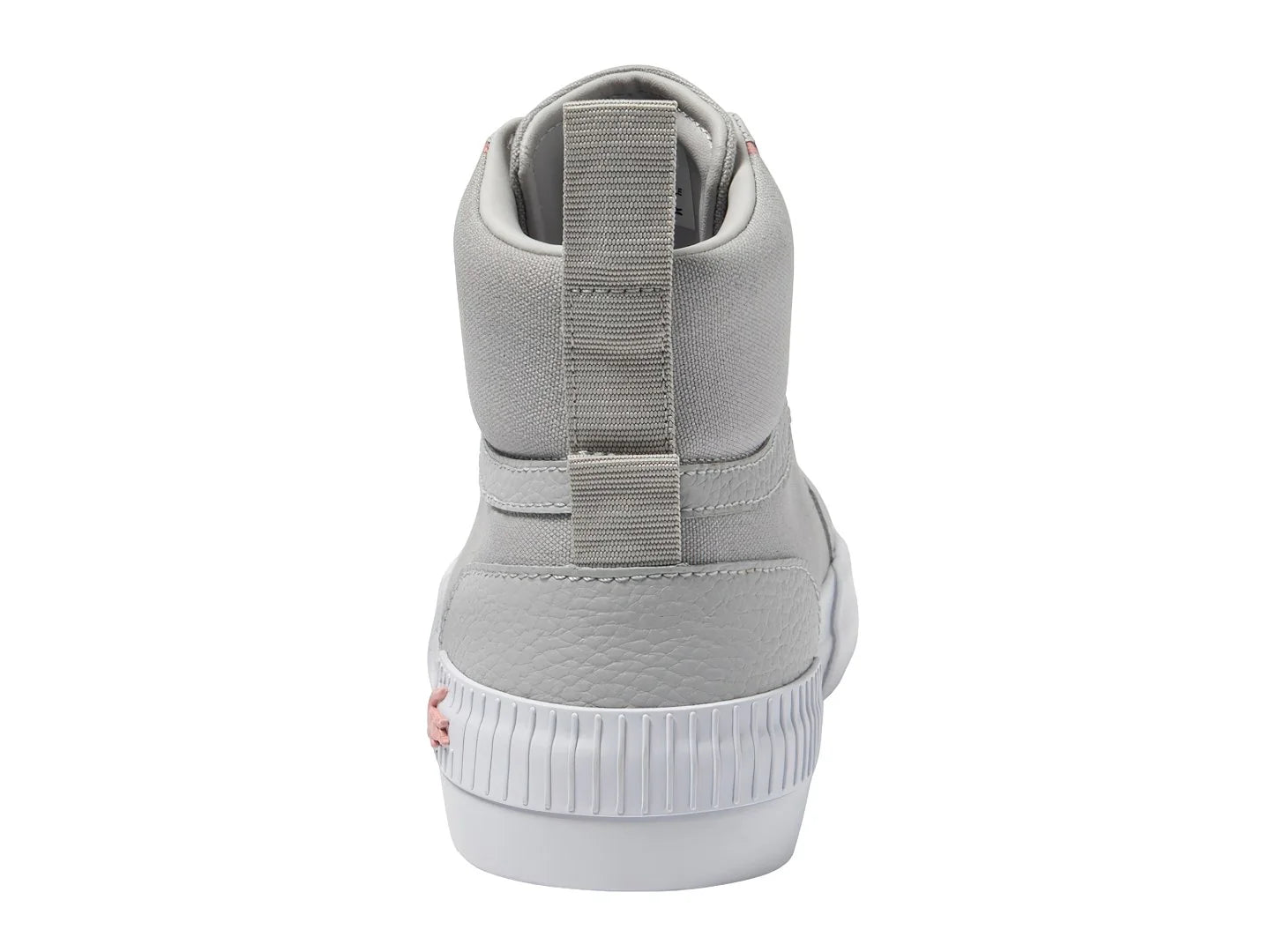 Tenis Lacoste L004 Mid Gris y Rosa para Mujer