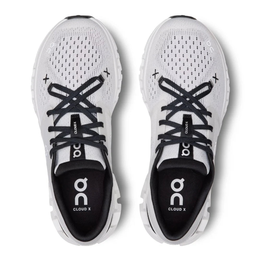 Tênis On Running Cloud X 4 White Black
