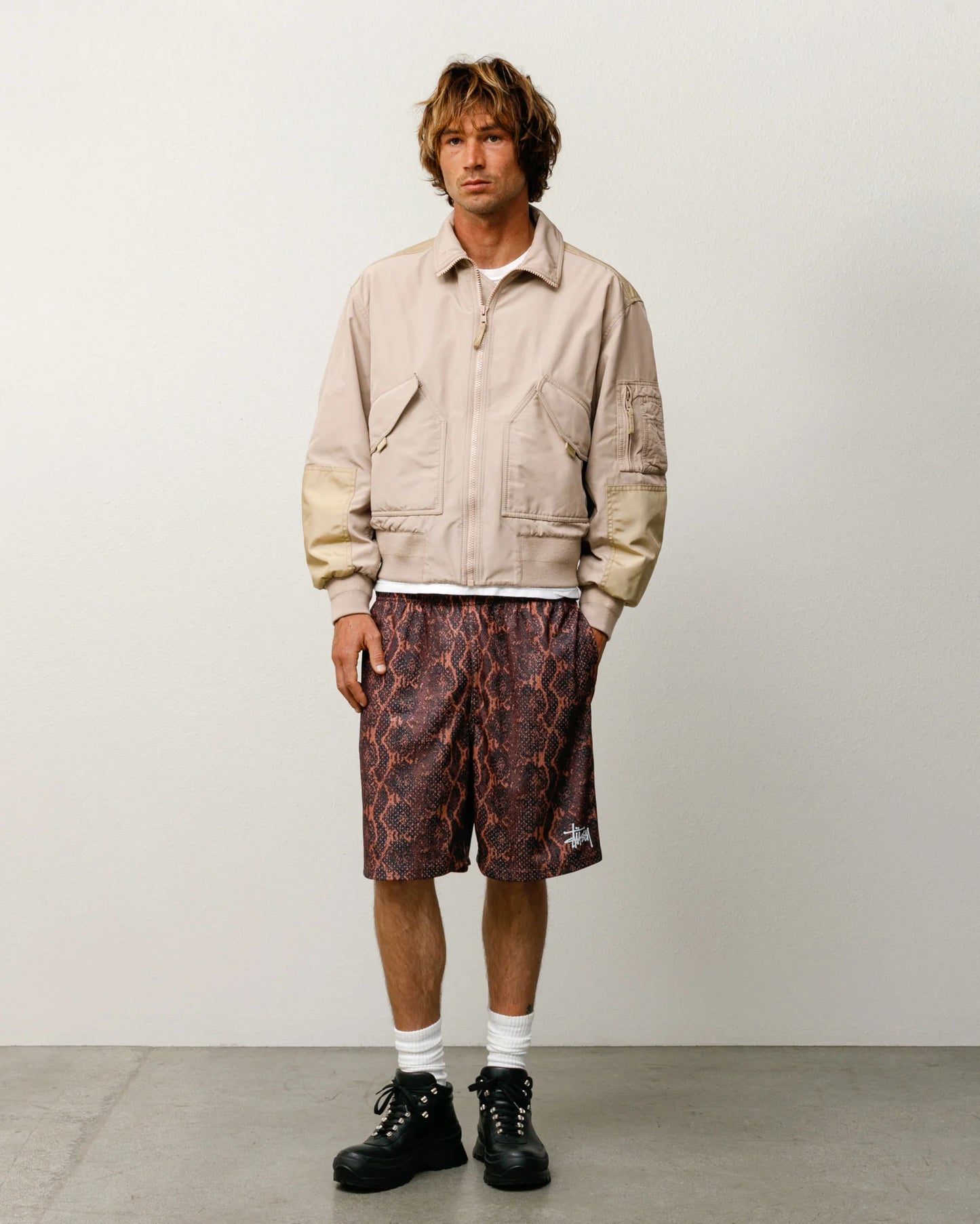 MOCK NECK FLIGHT BOMBER