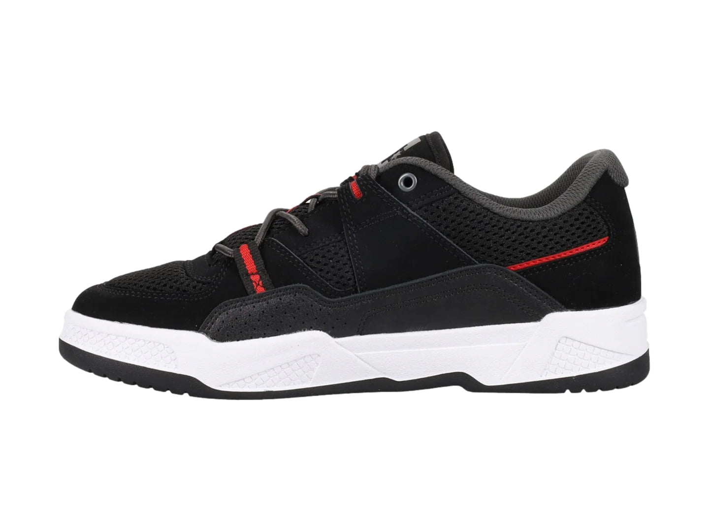 Tenis DC Shoes Construct Negro y Rojo para Hombre