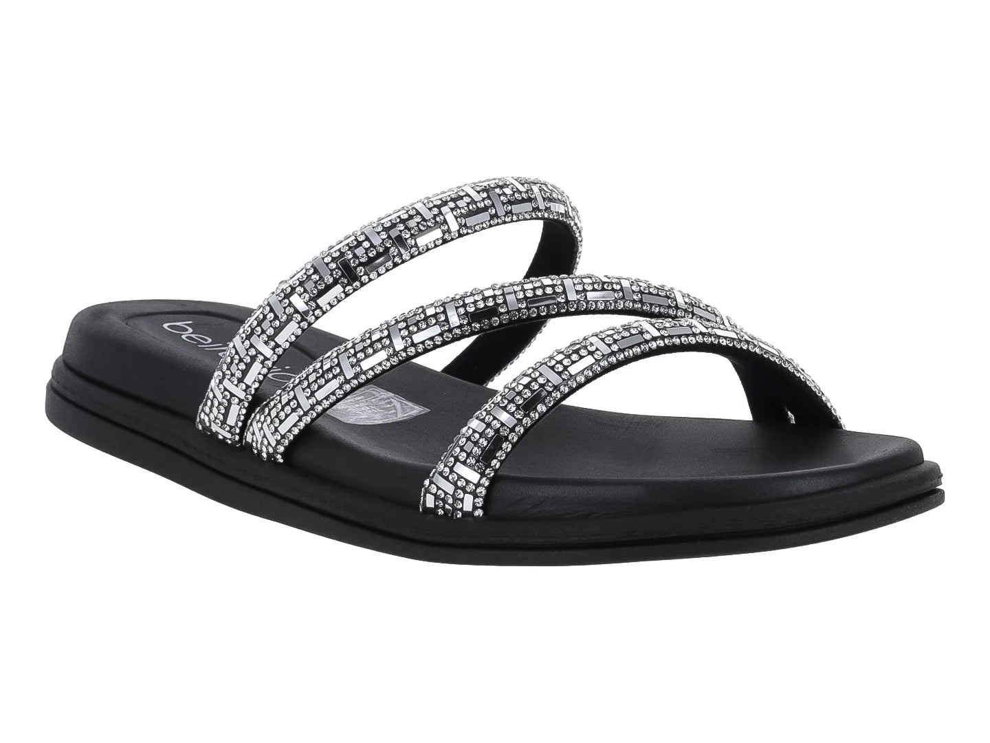 Sandalias Beira Rio Cristal Plata para Mujer