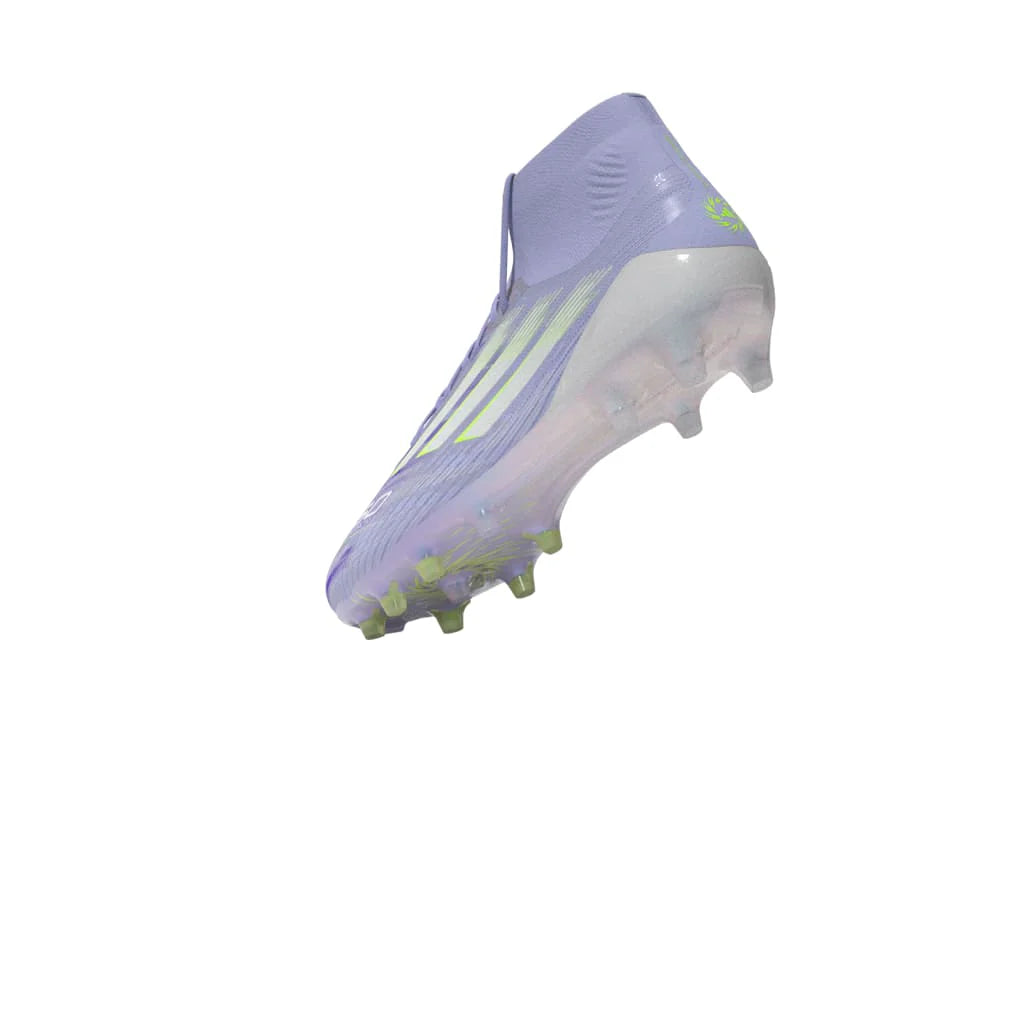 adidas F50 Sparkfusion Elite Mid Firm Ground Artificial Womens Soccer Cleats Vioton Lemon