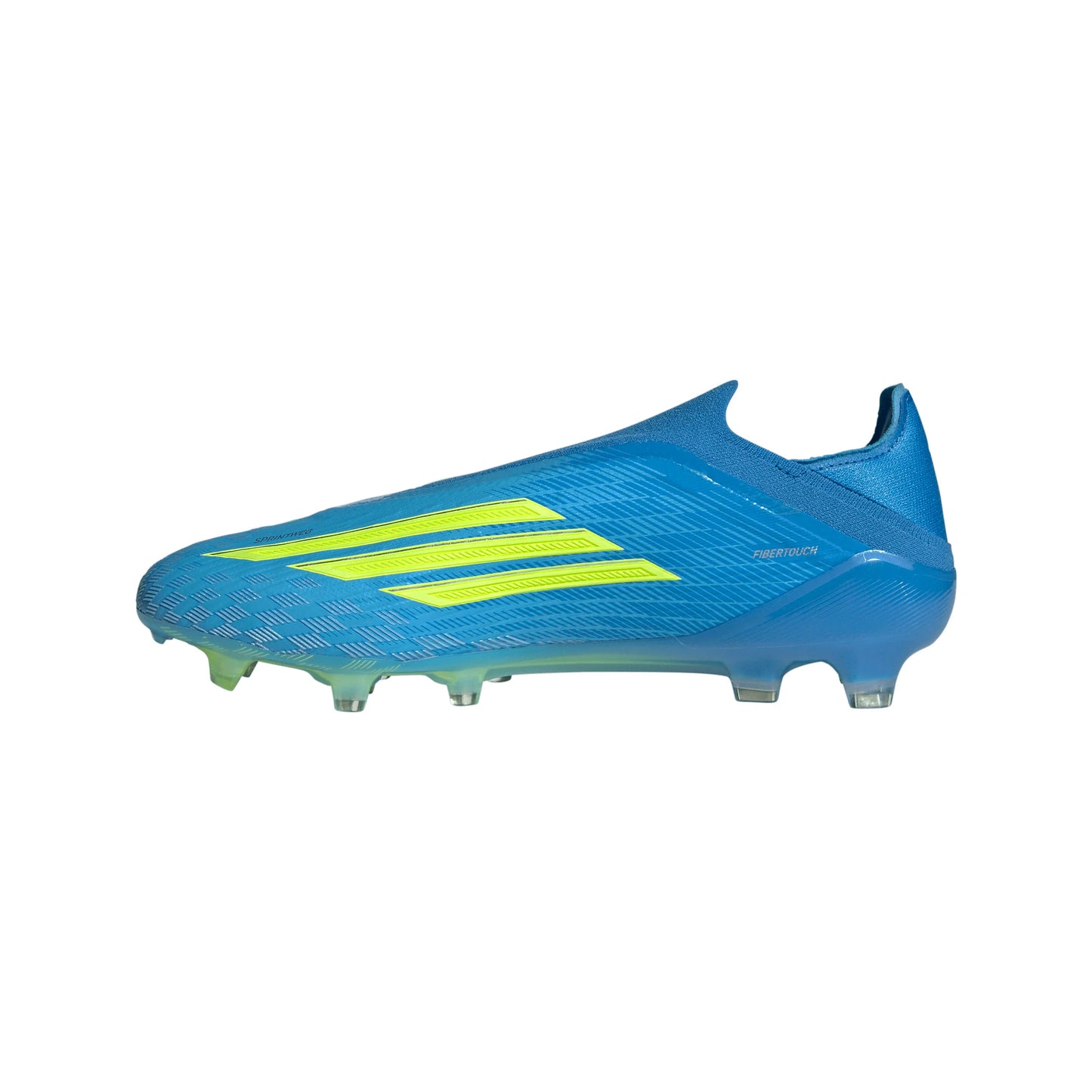 adidas F50 Elite Laceless FG Firm Ground Mens Soccer Cleats Blue Yellow Aqua
