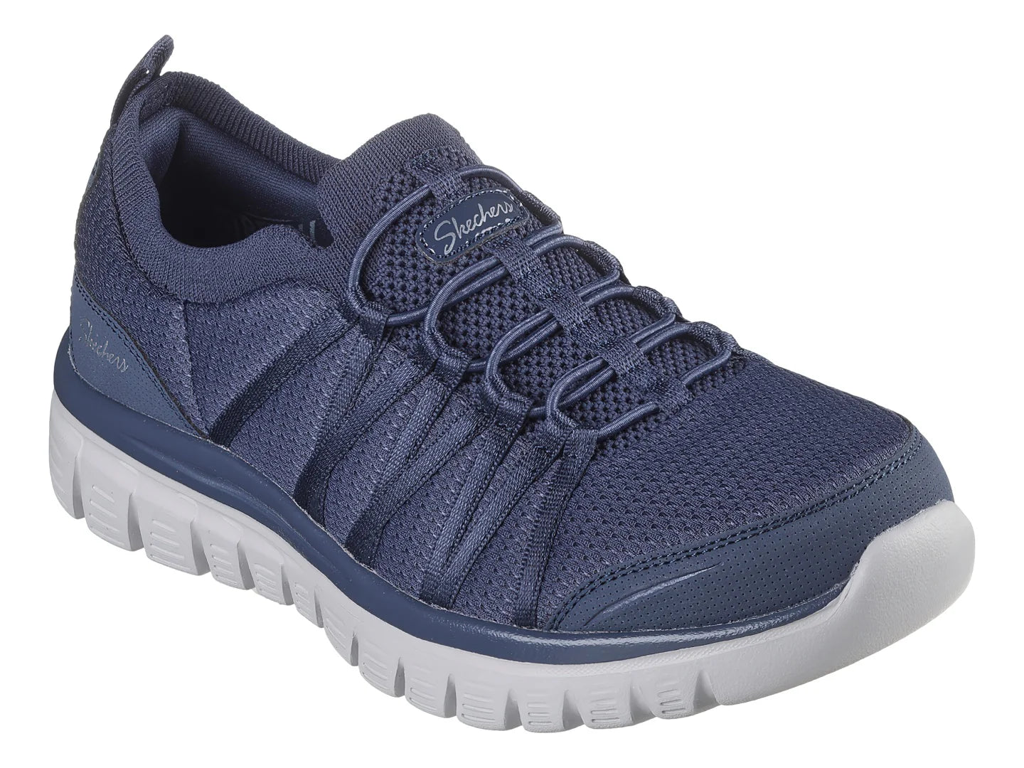 Tenis Skechers Graceful Azul Marino para Mujer