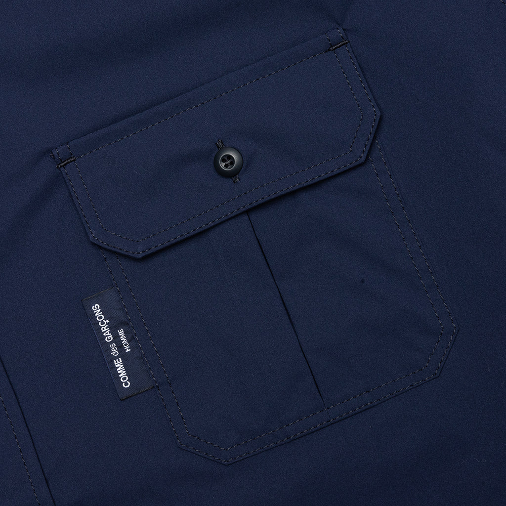 Solotex Pocket L S Shirt Blue