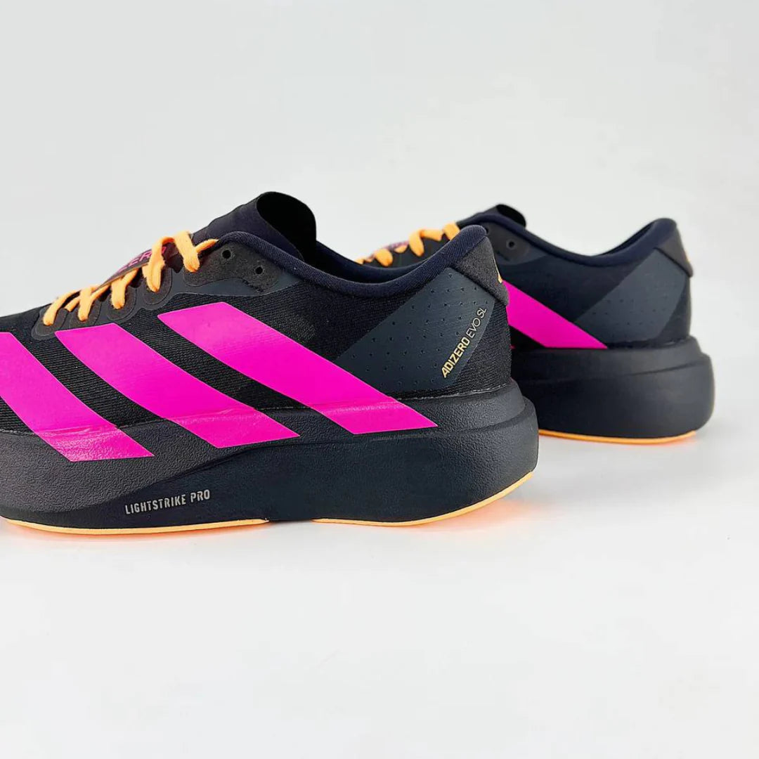 Adidas Adizero EVO SL Preto Rosa Laranja