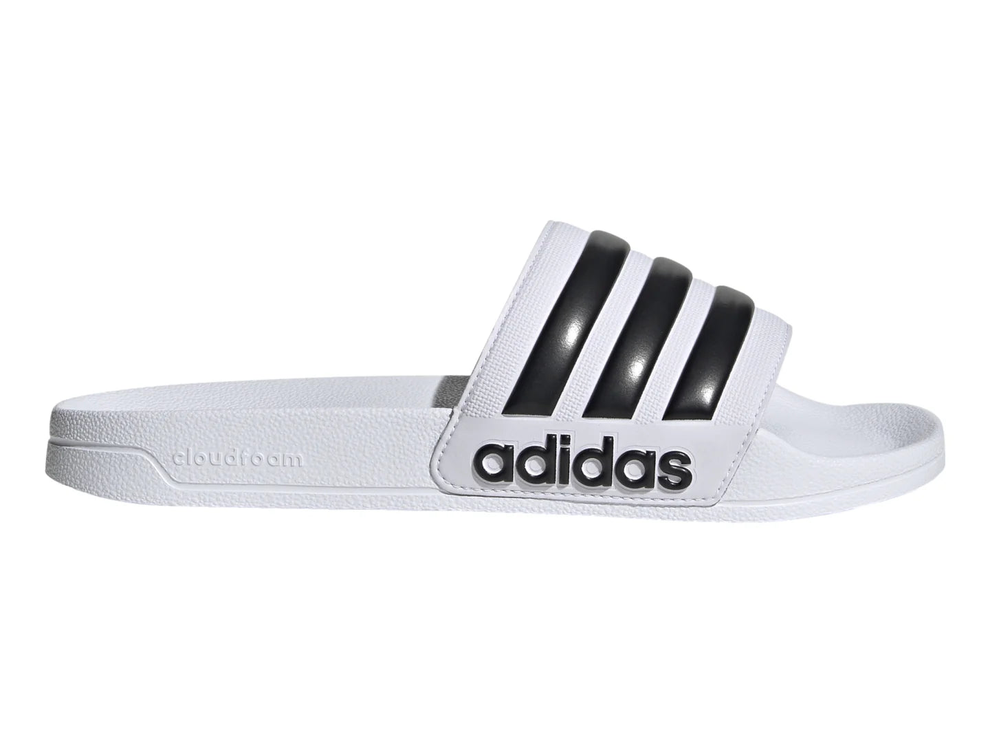 Sandalias Adidas Adilette Shower Blanco y Negro para Hombre
